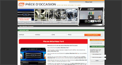 Desktop Screenshot of ford.piecedoccasion.fr