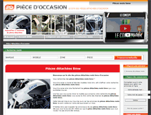 Tablet Screenshot of moto-bmw.piecedoccasion.fr