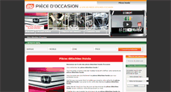 Desktop Screenshot of honda.piecedoccasion.fr